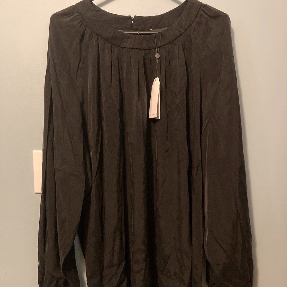 Universal Standard Patricia Black Blouse XL NWT